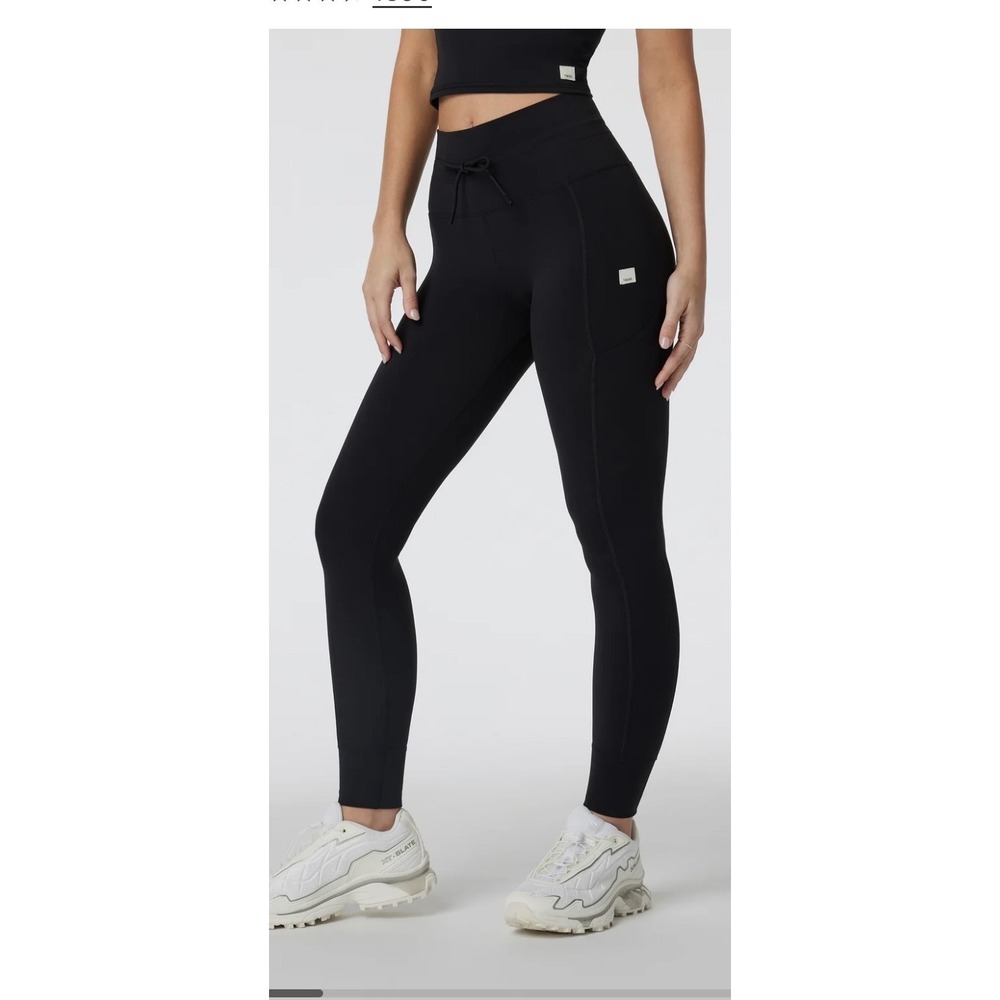 Vuori Black Joggers Sweatpants Athleisure Workout Loungewear Women Small